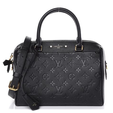 louis vuitton empreinte speedy bandouliere 25 nm noir black|speedy bandoulière 25 price.